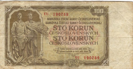 CSR+ Tschechoslowakei 1953 - 100 Korun - Tchécoslovaquie