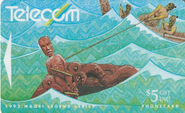 NUEVA ZELANDA. Maui Fish Up The North Island. 1992-01. G-059. (090) - New Zealand