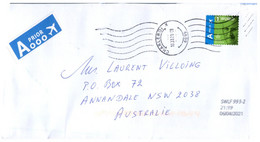 (NN 25) Belgium Cover Posted To Australia (1 Cover) - Lettres & Documents