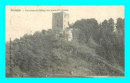 A909 / 465  POULSEUR Ruines Du Chateau Des Quatre Fils Aymon ( Timbre Belgique ) - Comblain-au-Pont
