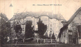 Cpa [27 Eure Harcourt Le Château - Harcourt