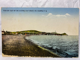 Vue Du Cap Et De L’anse, Cap Chat, CO. Gaspe, Quebec, 1940 Used, Canada Postcard - Gaspé