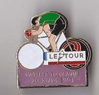 PIN'S THEME SPORTS / CYCLISME TOUR DE FRANCE  20 JUILLET 1991  MARTRES  TOLOSANNE  EN HAUTE GARONNE - Cyclisme