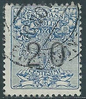 1924 REGNO SEGNATASSE PER VAGLIA USATO 20 CENT - RE31-4 - Taxe Pour Mandats