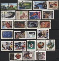 Canada (23) 1991 - 1993. 25 Different Stamps. Used And Unused. - Sammlungen