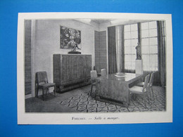 (1928) MOBILIER ARTS DÉCO : FRÉCHET - Salle à Manger - Sonstige & Ohne Zuordnung