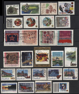 Canada (24) 1991 - 1993. 26 Different Stamps. Used And Unused. - Sammlungen