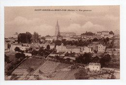 - CPA SAINT-DIDIER-AU-MONT-D'OR (69) - Vue Générale - Photo Delorme - - Andere & Zonder Classificatie