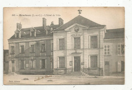 Cp , 41 , BRACIEUX , L'hôtel De Ville ,ed. Petit ,  écrite - Autres & Non Classés
