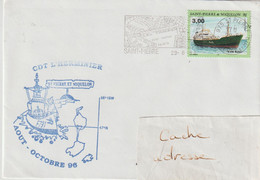 13753  Commandant L'HERMINIER à St PIERRE Le 29/08/1996 - Cartas & Documentos