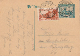 Sarre Entier Postal Saarbrücken 1927 - Postwaardestukken