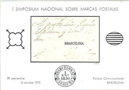 MARCAS POSTALES  1973 - Fogli Ricordo