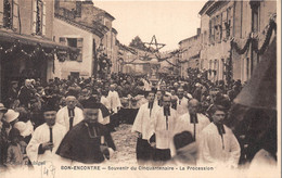 47-BON-ENCONTRE- SOUVENIR DU CINQUANTENAIRE , LA PROCESSON - Bon Encontre