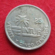 Cuba 25 Centavos 1989 KM# 418.2 Lt 791 Non Magnetic Kuba INTUR - Cuba