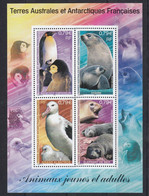 TAAF 2002 Animaux Jeunes Et Adultes M/s ** Mnh (51669) - Blokken & Velletjes