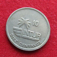 Cuba 10 Centavos 1989 KM# 415.2 Lt 351 Copper-nickel Intur Kuba - Cuba