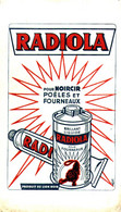 Pm M R/14/04/ Buvard Produits Entretien  Radiola "Lion Noir" (Format 210 X 120 Mm)  (N= 6) - Produits Ménagers