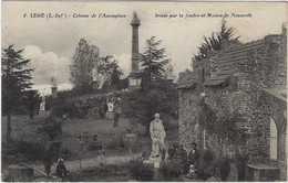 44   Lege  -   Colonne De L'assomption Brisee Par La Foudre Et Maison De Nazareth - Legé