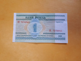 BIELORUSSIE 1 ROUBLE 2000 PEU CRCULé - Belarus