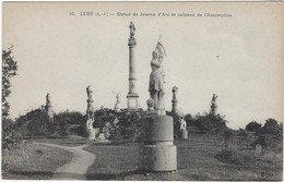 44   Lege  -   Colonne De L'assomption   Et Statue De Jeanne D'arc - Legé