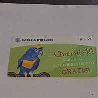 PANAMA-(PAN-C&W-084)-Querido Solicita Ya-(11)-(b/.3.00)-(0000003956769)-used Card+1card Prepiad Free - Panamá