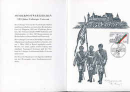 Germany Special Folder - Coburger Convent, University Brotherhood - Original Signed Woodprint - Other