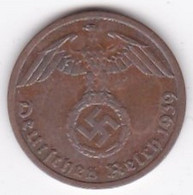 1 Reichspfennig 1939 A BERLIN. Bronze - 1 Reichspfennig