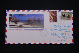 POLYNÉSIE - Enveloppe Touristique De Mataura En 1998 Pour La France - L 95796 - Lettres & Documents