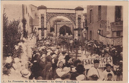 44   Lege  - La Procession  Du  Tres Saint Sacrement Le Groupe Sacrifices - Legé