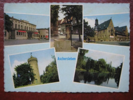 Aschersleben (Salzlandkreis) - Mehrbildkarte - Aschersleben
