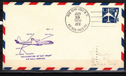 USA : Entier Postal : ‘Inauguration Of ‘JET PROP’ (airmail) (1959) - 1941-60