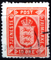 DANEMARK                          SERVICE 16                          OBLITERE - Dienstmarken