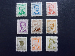 Cuba 1996 Carlos José Antonio Ignacio Méximo Calixto Serafin Juan Quintin Patriotes Cubains Patriotas Cubanos - Altri & Non Classificati