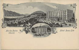 AIX LES BAINS - SAVOIE - HOTEL BEAU SITE -ANNEE 1905 - Aix Les Bains