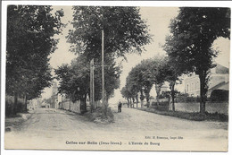 CPA 79 CELLES SUR BELLE L'ENTREE DU BOURG EDIT H BONNEAU    TBE - Celles-sur-Belle