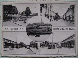 CPSM Quiévrain - Souvenir Multivues - Vues De Différents Quartiers De La Ville    A Voir ! - Quiévrain