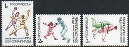 Russia 1992 Summer Olympic Games Barcelona Set Of 3 Stamps - Sonstige & Ohne Zuordnung