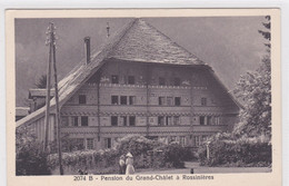 Rossinières. - Pension Du Grand-Chalet - Rossinière