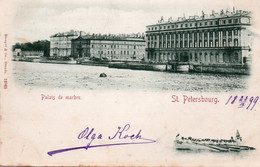 ST PETERSBOURG-PALAIS DE MARBRE-1899 - Russland