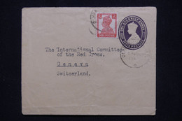 INDE - Entier Postal + Complément Pour La Suisse En 1947 - L 95832 - Covers & Documents