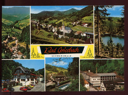 CPM Non écrite Allemagne BAD GRIESBACH Mineral Und Moorbad Im Schwarzwald Multi Vues - Bad Peterstal-Griesbach