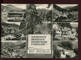 CPM Neuve Allemagne BAD GRIESBACH Mineral Und Moorbad Im Schwarzwald Multi Vues - Bad Peterstal-Griesbach