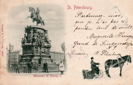 ST PETERSBOURG-MONUMENT NICOLAS 1-1900 - Russland
