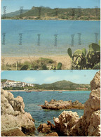 SARDEGNA - Arzachena  (SASSARI)- Golfo Di Arzachena Con Spaiggia E Hotel Romazzino - Olbia