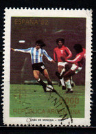 ARGENTINA - 1981 - CAMPIONATO DEL MONDO DI CALCIO IN SPAGNA - ESPANA '82 - USATO - Used Stamps