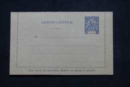 DIEGO SUAREZ - Entier Postal Type Groupe ( Carte Lettre ), Non Circulé - L 95845 - Storia Postale