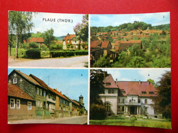 Plaue - Postplatz - Ehrenburg - Hauptstraße - Schloss - DDR 1970 Thüringen - Arnstadt