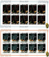 Moldova / PMR Transnistria . EUROPA 2005. Gastronomie. 2 M/S Of 10 - Moldavie