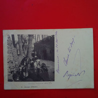 CARTE PHOTO GROUPE D ARABES - Tunisie