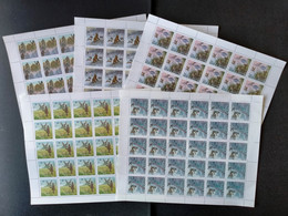 RUSSIA  MNH (**)1999 Hunting   Mi 699-703 - Full Sheets